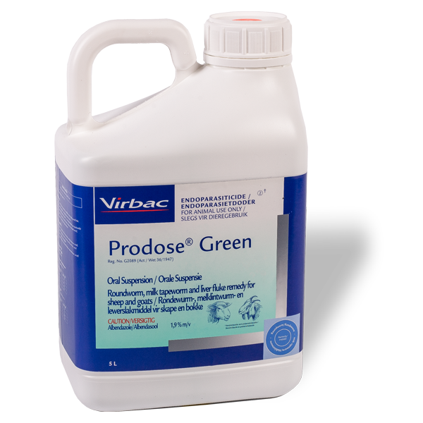 Prodose Green Internal Parasiticide Virbac South Africa